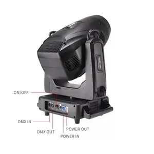 Hochwertiger 700w Spot Beam Wasch-Zoom LED Profil Rahmenungs-Bewegungskopf-Lichtschneidmuster DJ Bühnenlicht