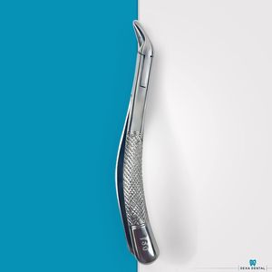 Forceps d'extraction dentaire Dexa Heavy Duty 150, forceps apical à poignée moletée, instrument chirurgical manuel - Product Image 6