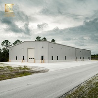 Almacén Industrial Prefabricado de Estructura de Acero, Gran Edificio Metálico Personalizado, Nave de Construcción con Estructura Duradera para Taller