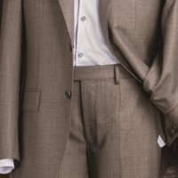 MTM-Robe smoking classique britannique haute couture pour homme adulte 100% laine