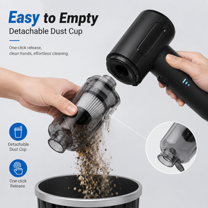 OEM ODM 15KPa Brushless Cordless Handheld Vacuum Cleaner 65W Rechargeable 2 in 1 <b>Car</b> Vacuum Air Duster <b>Blower</b> with 7 Accessories - Product Image 5