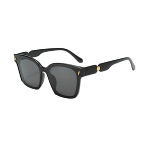 Lunettes de soleil tendance 2024 de haute qualité pour hommes, lunettes de soleil surdimensionnées pour hommes, lunettes rectangulaires - Product Image 1