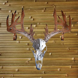 Pendant Bow Stand <strong>Wall</strong> Creative Iron Deer Head <strong>Antlers</strong> Hook <strong>Decoration</strong>