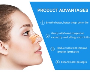 Bandelettes nasales personnalisées avec logo pour une meilleure respiration – Patchs anti-ronflement avec bandelettes nasales et produits de soin - Product Image 4