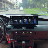 ZWNAV 14,9 pouces LINUX OS Auto Apple CarPlay Multimédia pour BMW Série 5 E60 E61 2003-2010 – Unité centrale de navigation GPS et écran de mise à niveau