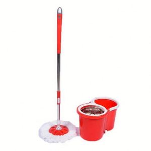 Household Cleaning Floor Easy Life Steel Pole Self-Wringer <b>Mop</b> and Bucket Set with 360 Degree Rotating Head and High Capacity - Product Image 6