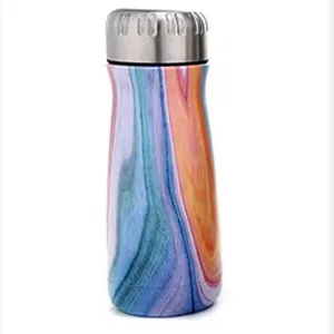 Botella de agua al vacío de acero inoxidable, productos de decoración, 500ml, con logotipo personalizado