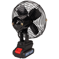 Ventilateur sans fil portable à batterie rechargeable au lithium 20V pour une utilisation multi-scénarios Utilisation en garage de style camping en plein air de 10 pouces