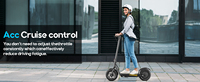 Scooter Eléctrico Plegable A19 de 12 Pulgadas, 500W, 36V15Ah, Doble Suspensión, Largo Alcance, para Adultos Unisex