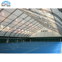 18x15m tente gonflable fête de mariage Transparent Camping bulle spectacle basket-ball stade location équipement tante cérémonie
