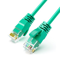 Câbles Ethernet en gros d'usine Câbles de cordon de raccordement Ethernet Super Slim Cat6