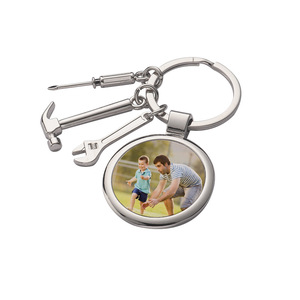Llaveros Redondos Personalizables con Logotipo, para Sublimación, con Herramientas como Martillo, Destornillador y Llave Inglesa, Regalos para el <span class=keywords><strong>Día</strong></span> <span class=keywords><strong>del</strong></span> <span class=keywords><strong>Padre</strong></span> - Product Image 3