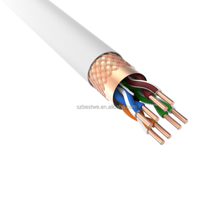 Cable de Red LAN Cat5 SFTP CCA para Interiores, el Más Vendido, Blindaje Único 0.43/0.45/0.5mm, Cubierta LSZH de 300m - Product Image 1