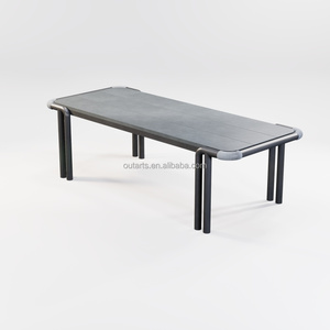 Meubles de restaurant d'extérieur Foshan Kingmake pour hôtel, complexe hôtelier, terrasse de loisirs, chaise en aluminium - Product Image 6