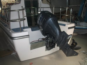 고급 스포츠 리버 세일링 요트 (유리섬유 선체 및 선외 엔진, 낚시 및 레저용으로 맞춤 제작 가능) - Product Image 4