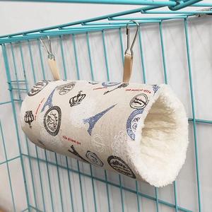 <span class=keywords><strong>Hamster</strong></span> Kooi Fret Tunnel Hangmat Voor Rat Warm <span class=keywords><strong>Hamster</strong></span> Buis Speelgoed Opknoping Bed Kooi Voor <span class=keywords><strong>Hamster</strong></span> Konijn Cavia Kleine dieren - Product Image 5
