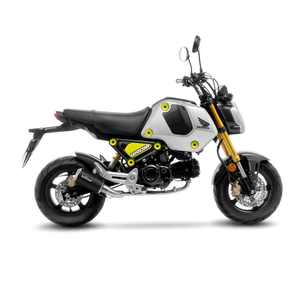 LV-10 edizione nera 2022-2024 per sistema di scarico moto HONDA MSX 125/GROM modello 18965 - Product Image 1