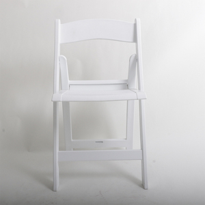 <span class=keywords><strong>เก้าอี้</strong></span>พับพลาสติกบุนวมสีขาวสำหรับกลางแจ้งพร้อมที่นั่งด้านหลัง<span class=keywords><strong>เก้าอี้</strong></span>สำหรับงานแต่งงานแบบอเมริกัน - Product Image 5