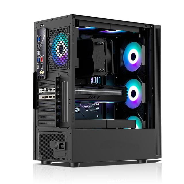 Prebuilt Wholesale Build Desktop Gamer PcIntel XEON E5 2666V3 RX580 Cheap Full Gaming Pc CUSTOM Computer Set Equipment Desktops