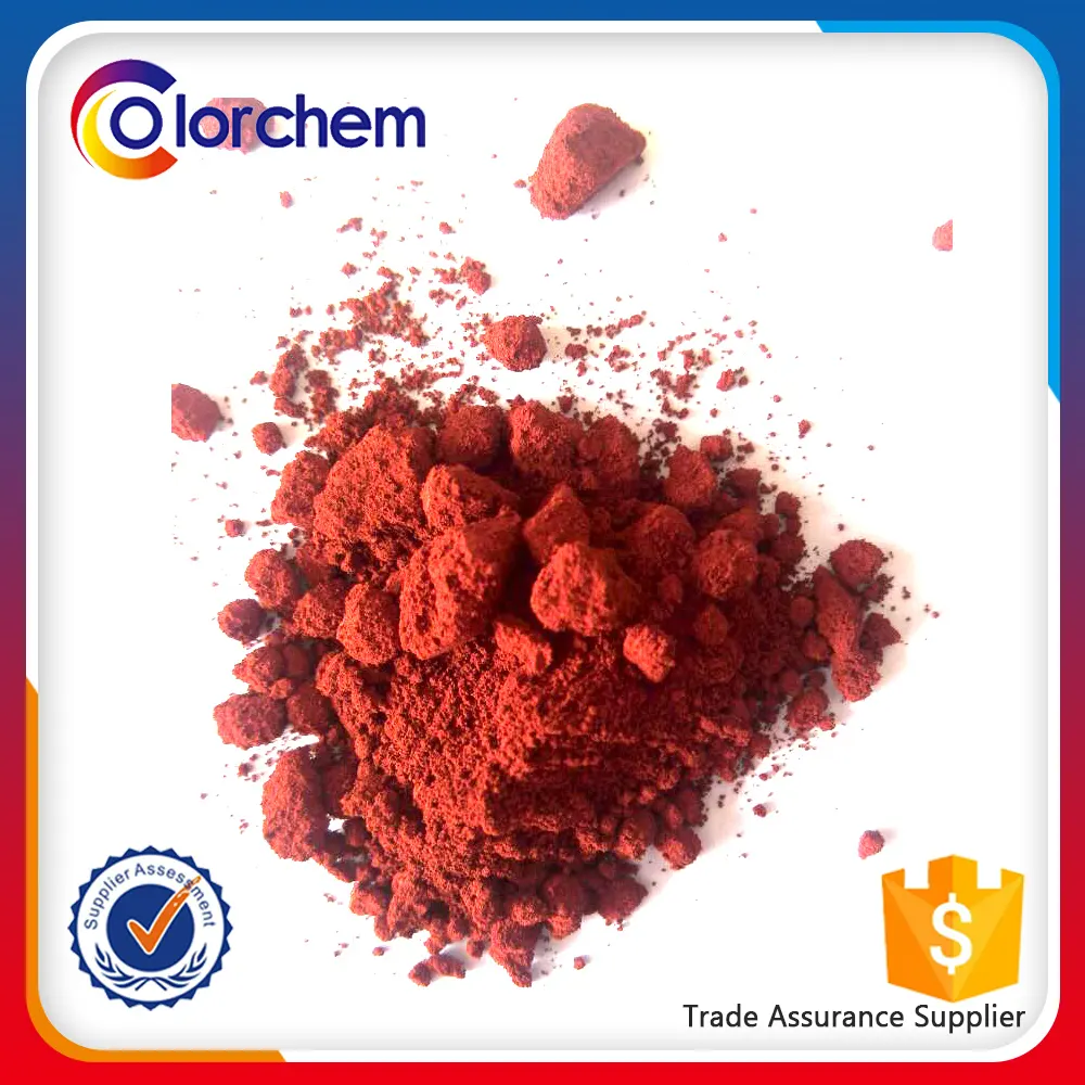 Produttore di Cemento In Polvere di Colore Del Colorante Buona Disperdere Vernice Ossido di Ferro Fe2o3 Rosso Pigmento Inorganico