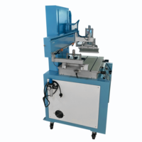 Machine de sérigraphie à seau en plastique plat jouet à panneau à fente en T unique nouvelle monochrome semi-automatique pour imprimante d'étiquettes