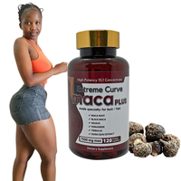 Pilules et capsules Extreme Curve Maca Plus pour l'amélioration des fesses, résultats visibles en quelques semaines, produits de beauté pour femmes, usage quotidien.