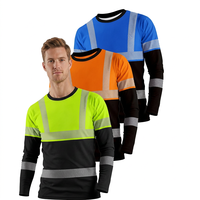 Camiseta de Manga Larga para Hombre, Verano, Algodón/Poliéster, Transpirable, Antiencogimiento, Antipilling, Estampado Fotográfico, Tallas Grandes, Personalizable
