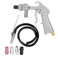 Kit de pointes de buse en céramique pour pistolet à sable à siphon à air Nouvel outil de pulvérisation électrique Outil abrasif OEM Sableuse Pistolet à air comprimé Pulvérisateur