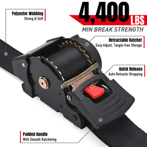 Vente en gros, <span class=keywords><strong>sangle</strong></span> <span class=keywords><strong>d</strong></span>'<span class=keywords><strong>arrimage</strong></span> automatique 50mm 2000kg rétractable - Product Image 3