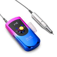 Ponceuse à Ongles Électrique Rechargeable Professionnelle, Outil de Polissage pour Manucure et Pédicure, Fournitures d'Onglerie pour Usage Domestique et en Salon
