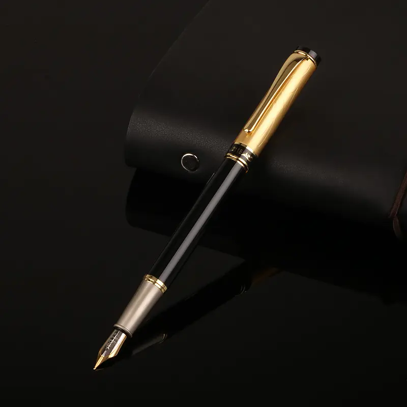 Bureau d'affaires exécutif et stylo cadeau surprise Stylo plume en métal de luxe avec logo personnalisé
