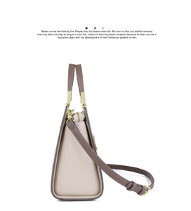 Sac fourre-tout de luxe en cuir PU pour femme, grand sac à main de marque pour femme, sac à bandoulière - Product Image 4