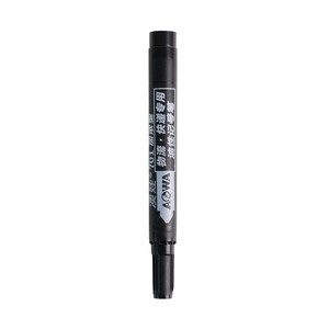 Stylo marqueur à base d'huile Aowa, encre permanente, noir, rouge, bleu, séchage rapide, fournitures d'art de bureau 701 - Product Image 5
