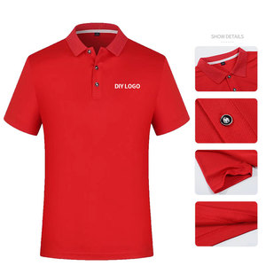 Áo Polo Polyester trơn in thăng hoa tùy chỉnh bán buôn, áo thun thể thao nhanh khô, áo Polo chơi golf dành cho nam - Product Image 3