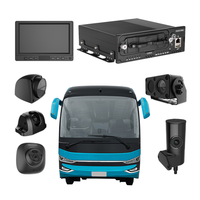 Plateforme de surveillance à distance pour caméra de bus, ensemble DVR mobile 1080P, surveillance MDVR 4G GPS