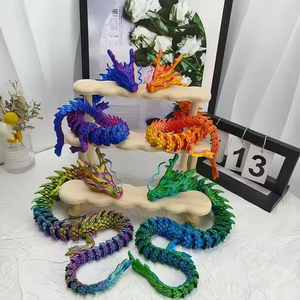 <span class=keywords><strong>Panlong</strong></span> Jouet Dragon Articulé Unisexe Imprimé en 3D, Flexible et Articulable, Animaux et Dinosaures Créatifs en Plastique - Product Image 4