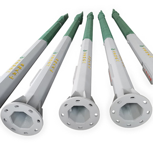 Toptan dekoratif 6m 8m 12m ışık kutup paslanmaz çelik sütun ışık direği kamu için - Product Image 5