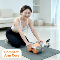 Rodillo Abdominal de Rebote Automático para Reafirmar el Cuerpo, Entrenamiento Deportivo en Casa para Adultos, Ejercicio Diario de Fitness