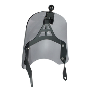 Waximoto Compatibile con <span class=keywords><strong>Moto</strong></span> <span class=keywords><strong>Guzzi</strong></span> V7 <span class=keywords><strong>750</strong></span> II III 2008-2020 Parabrezza Aftermarket con Staffa di Supporto in Acciaio - Product Image 2