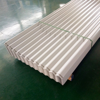 Tôles d'acier ondulées galvanisées prélaquées couleur RAL, anti-corrosion, pour toiture métallique, soudage/pliage, directement de l'usine