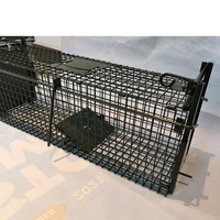 Cage piège à vivants en fil de fer pour petits animaux / Cage de capture et de survie pour souris et oiseaux