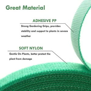 <span class=keywords><strong>2M</strong></span> Accessoires de jardin vert Pots et jardinières Ficelle Support pour plantes Décors extérieurs Sangles Nylon Bandage <span class=keywords><strong>Bambou</strong></span> Rotin - Product Image 3