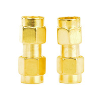 Conector RF RP SMA-JJ, Adaptador SMA de Doble Orificio con Rosca Interna a Rosca Interna