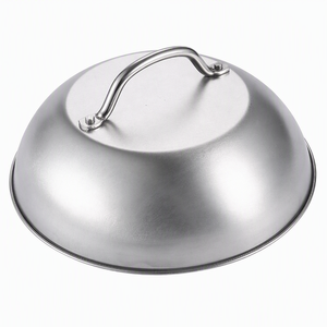 Cúpula de Acero Inoxidable de Alta Resistencia para Derretir Queso, Cubierta Redonda para Cocinar al Vapor en Planchas y Parrillas - Product Image 1