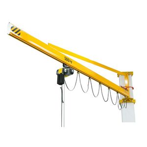 เครนติดผนังแบบเคลื่อนที่ได้ HengLiyuan ขนาด 5 ตัน 10 ตัน ควบคุมด้วยรีโมทคอนโทรล  ขายส่งจากโรงงาน  พร้อมอะไหล่หลัก เช่น แบริ่งและเครื่องยนต์ - Product Image 3