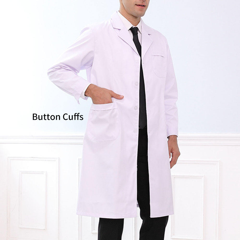 Manchette boutonnée pour homme, style fin