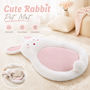 Wholesale Luxury Super Soft Rectangular Dog Bed Modern Animal Pattern Pet <b>Cat</b> Pad Sleeping <b>Mat</b> Custom OEM - Product Image 1