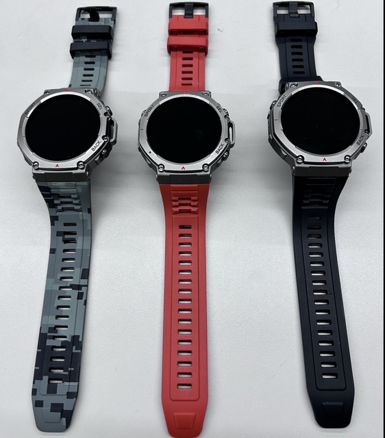 Rugged 1.43inch AMOLED Reloj Smart Watch Hombre Swimming Waterproof GPS Sports Smartwatch Men 5ATM Waterproof