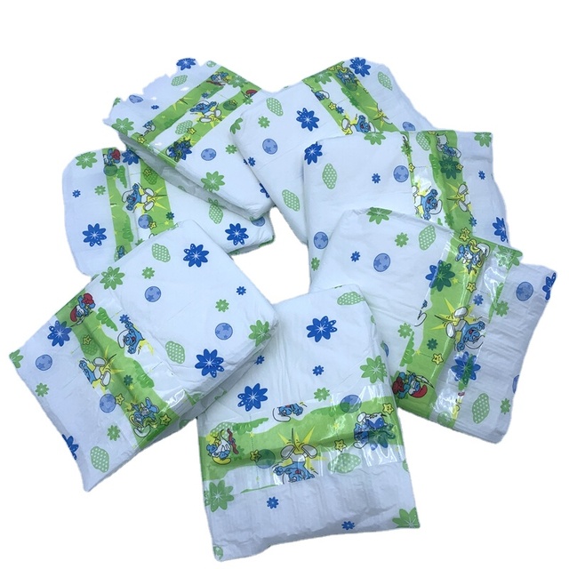 High Quality Disposable Breathable Baby Diaper with Leak Guard ISO Certified OEM Custom Nappy-Wholesale