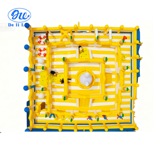 Nuevo Castillo Inflable con Tobogán, <span class=keywords><strong>Plaza</strong></span> de Trampolines para Centro Comercial, Entretenimiento al Aire Libre, Casa de Juegos para Niños - Product Image 3